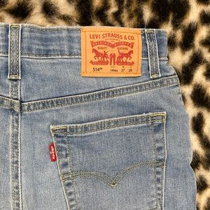 Levi's 514 Light Blue Jeans